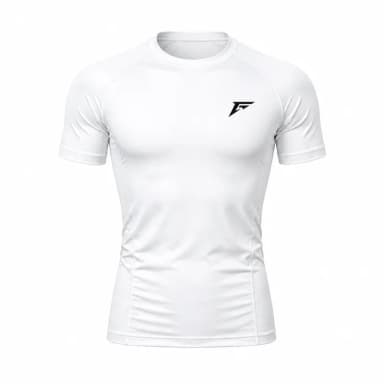 T-shirt de compression FocusGym blanc